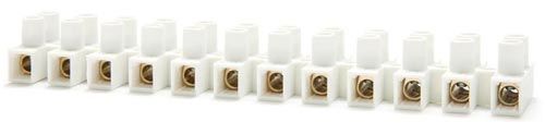 Morsetti volanti trasparenti sez. 2,5mm - barrette da 5 poli