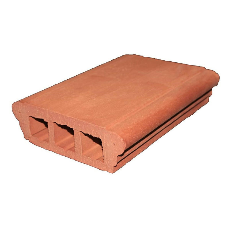 COPRIMURO DOPPIO TORO MEDITERRANEO ROSSO 12,5X25