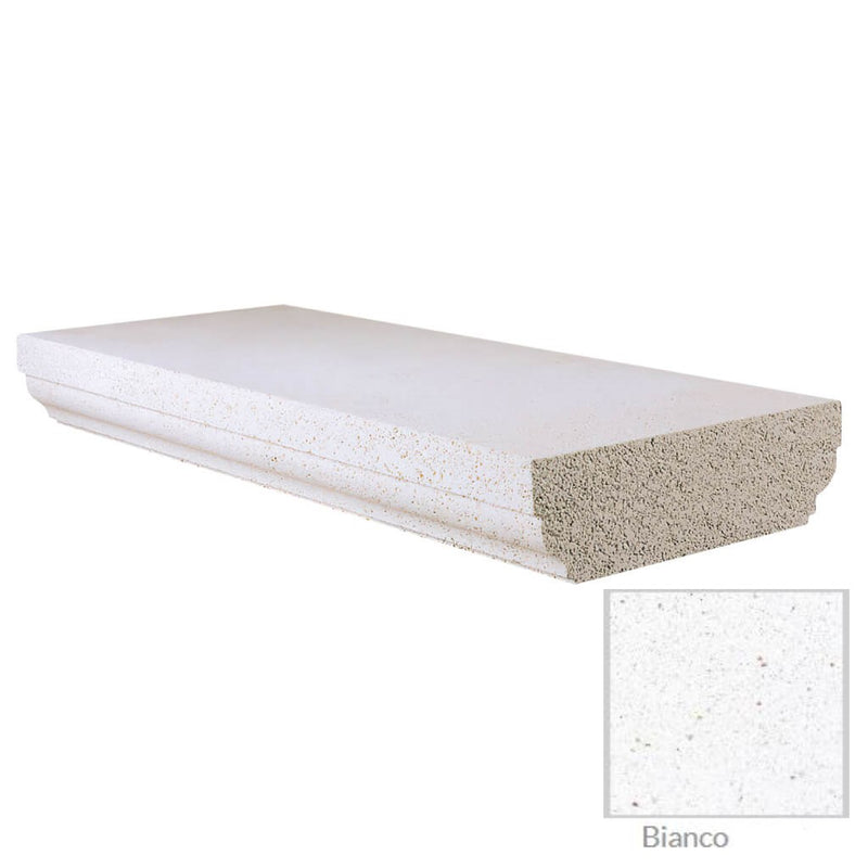 COPERTINA BIANCA RECINZIONE MAESTRALE O SOLARE - 50*15*H6,5