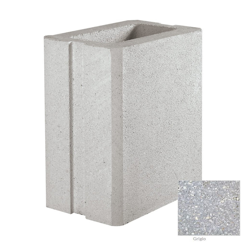 PILASTRINO HORIZON GRIGIO 26x17x30H