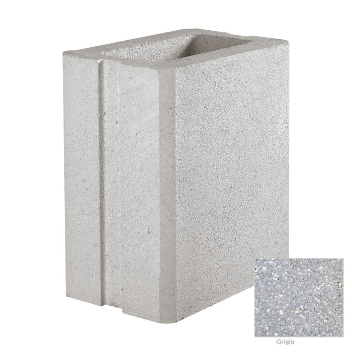 PILASTRINO HORIZON GRIGIO 26x17x30H