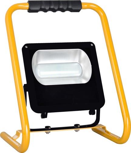 FARETTO - PROIETTORE PORTATILE A LED IP65 50W SPINA SCHUKO