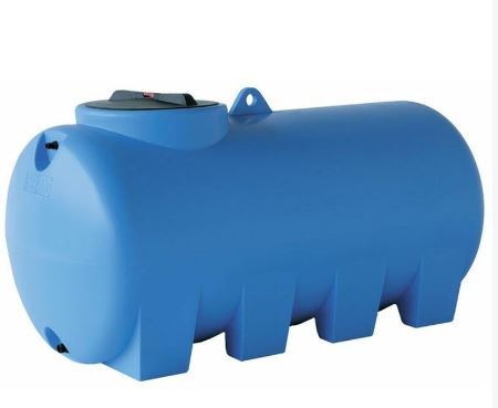 SERBATOIO ORIZZONTALE POLIETILENE LT 500