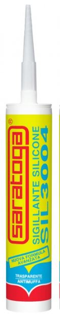 SILICONE 3004 TRASPARENTE ANTIMUFFA