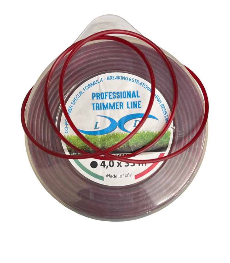 FILO PER DECESPUGLIATORE TONDO D. 4,00 BIVALVA MT 33