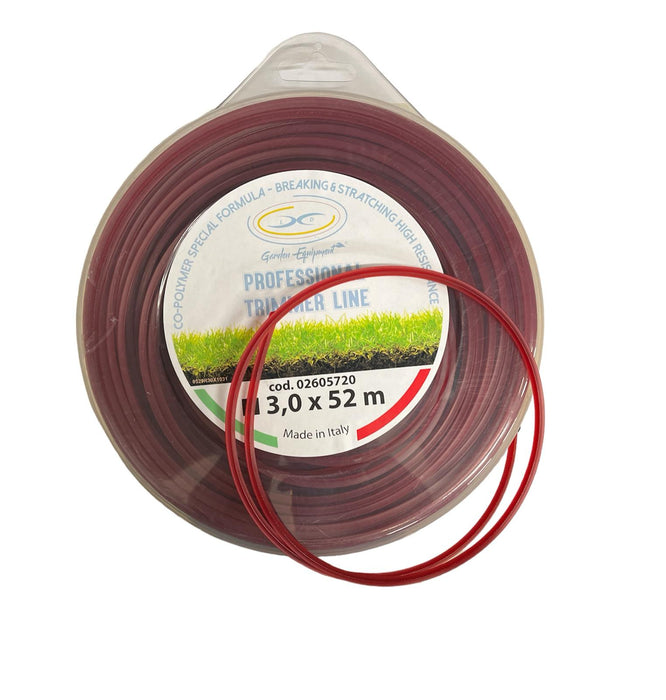 FILO DECESPUGLIATORE QUADRO D. 3,0 BIVALVA 1LB MT 52