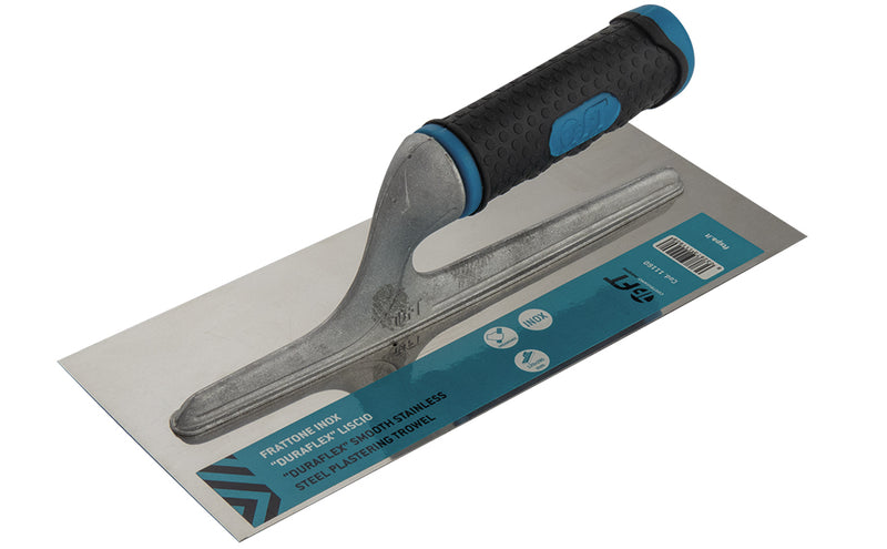 FRATTAZZO ACCIAIO "DURAFLEX" LISCIO 120x280 mm - 11155