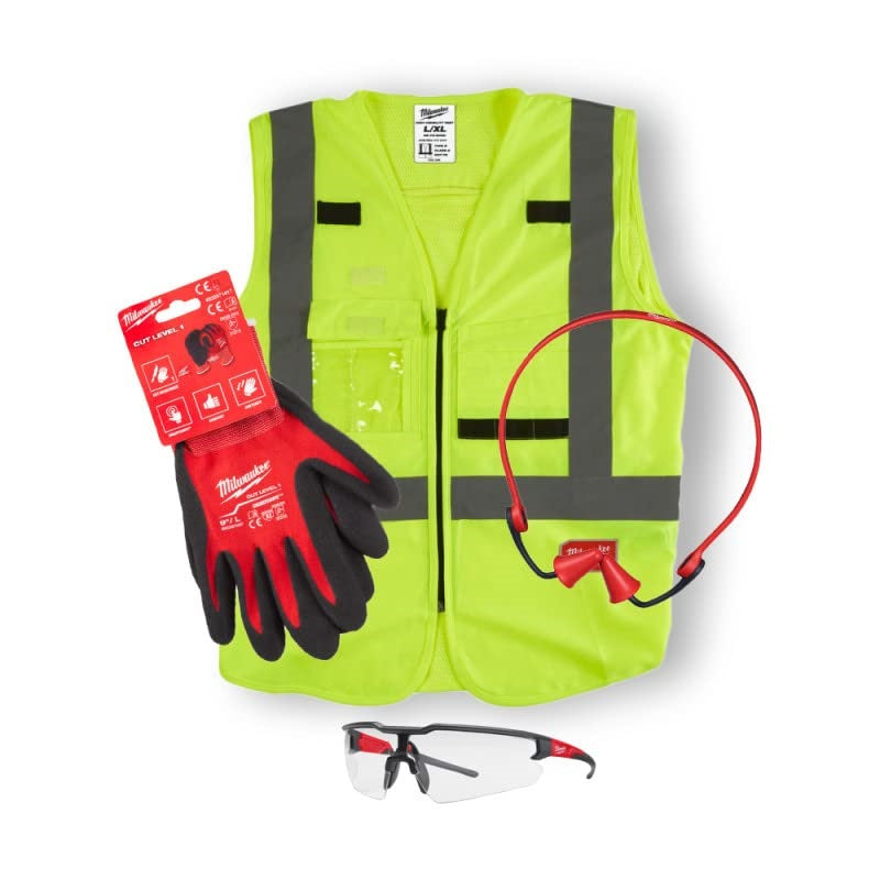 STARTER SET PROTEZIONE (SAFETY KIT 2.0) - MILWAUKEE