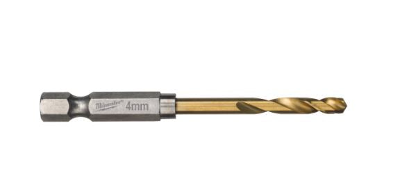 PUNTA METALLO REDHEX HSS-G TITANIO SHOCKWAVE 4,0x71,5mm - 2pz - MILWAUKEE