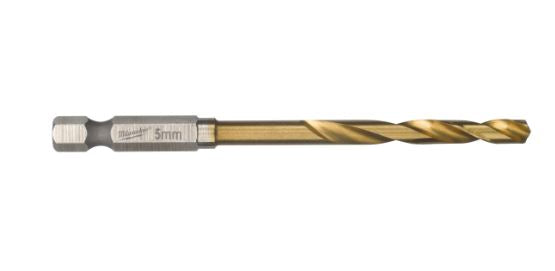 PUNTA METALLO REDHEX HSS-G TITANIO SHOCKWAVE 5,0x93mm - 1pz - MILWAUKEE