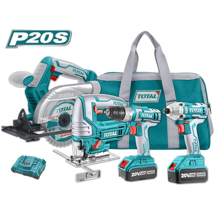KIT COMPLETO ELETTROUTENSILI ONE BATTERY