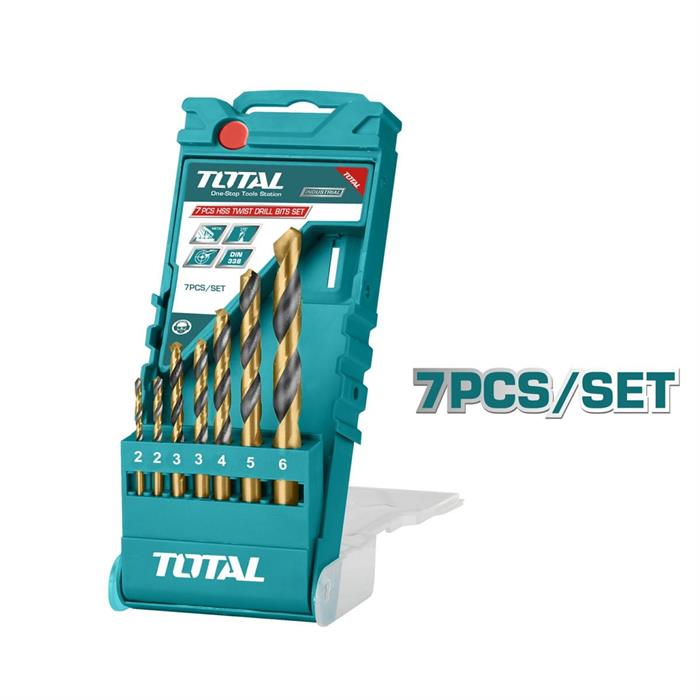 BOX 7 PUNTE TRAPANO HSS PER METALLO