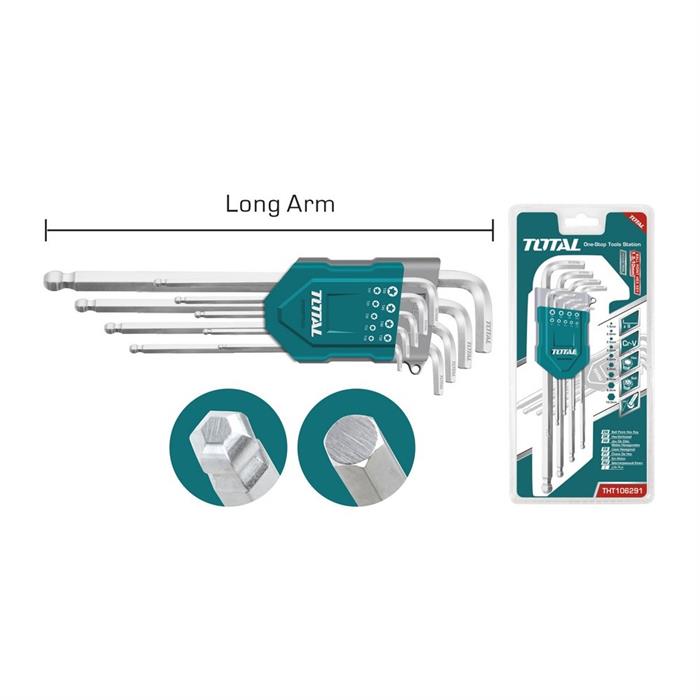 CHIAVI TORX LUNGHE - SET DA 9 PZ