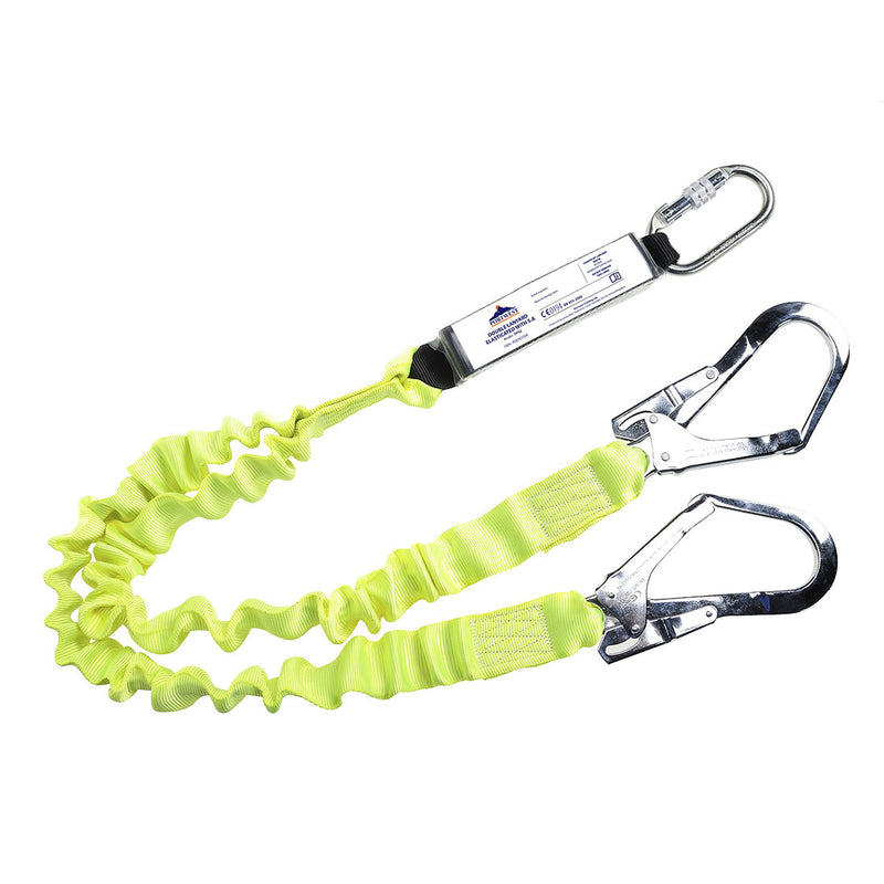 DOUBLE LANYARD ELASTICATED (CORDINO DOPPIO ELASTICIZZATO CON ASSORBITORE)