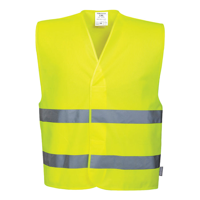 HI-VIS 2 BAND VEST (GILET ALTA VISIBILITA' 2 BANDE) - TG. L/XL