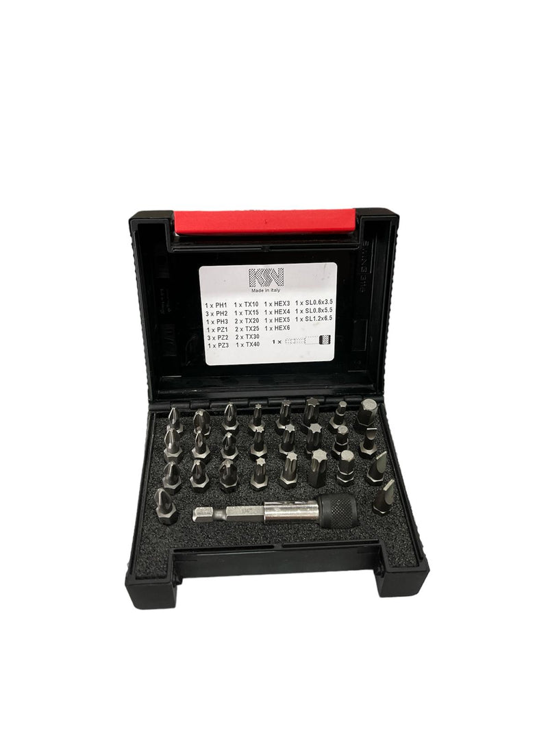COMPOSIZIONE BOX 26  INSERTI L.25 + PORTA INSERTI