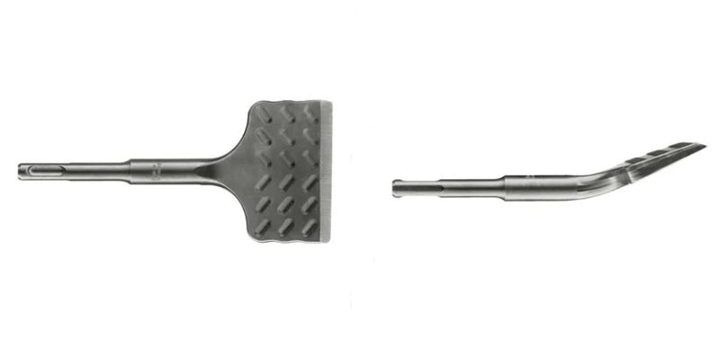Scalpello a spatola SDS-Plus - per rimozione plastica 165x75 - MILWAUKEE