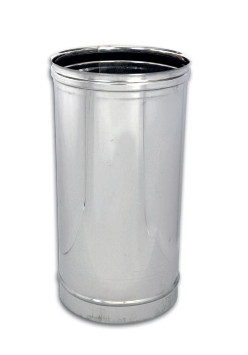 CANNA FUMARIA D.100 H.500 5/10 ACC/IN. AISI 304