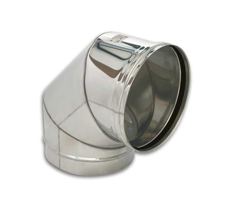 GOMITO 90° D.100 5/10 ACC/IN.AISI 304 - FUMARIO