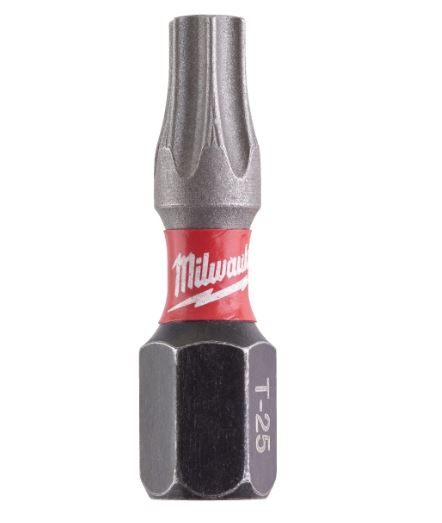 INSERTI SHOCKWAVE IMPACT DUTY 25mm - 2 pz TX25 - MILWAUKEE