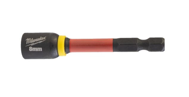 BUSSOLA MAGNETICA CON CODOLO ESAGONALE - PORTA INSERTO  8mmx65mm - MILWAUKEE