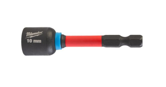 BUSSOLA MAGNETICA CON CODOLO ESAGONALE - PORTA INSERTO 10mmx65mm - MILWAUKEE
