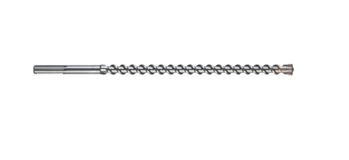 PUNTA SDS-MAX 4 TAGLIENTI 22x400 (520mm) - 1 PZ - MILWAUKEE