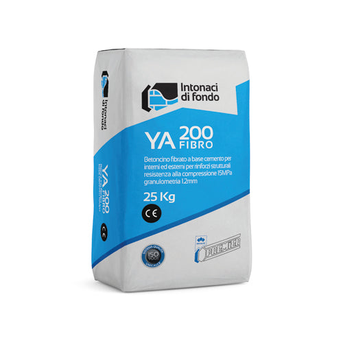 YA200 FIBRO INTONACO STRUTTURALE (conf. 25 kg.)
