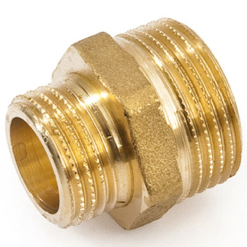 NIPLES OTTONE GIALLO RIDOTTO 3/4 X 1" 1/4