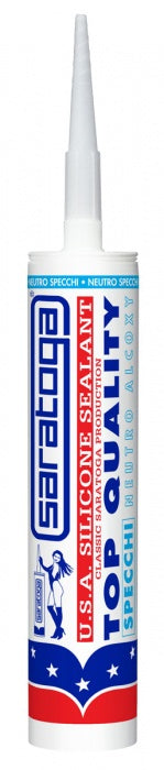 SILICONE NEUTRO USA WHITE SPECCHI TRASPARENTE