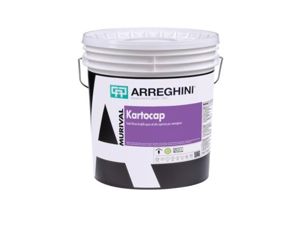KARTOCAP 14 LT - Idropittura lavabile a base acqua per interno, specifica per l'applicazione diretta su cartongesso