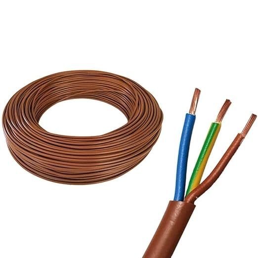 CAVO GOMMATO TRIPOLARE ANTIFIAMMA 3G2,5 MMQ - PREZZO AL MT