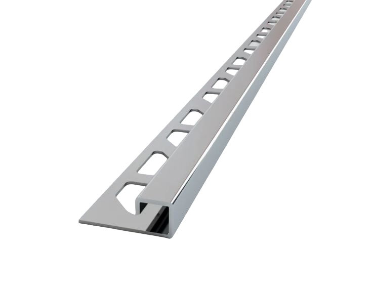 PROFILO JOLLY QUADRO 10X2500 - AKT/10 ALLUMINIO LUCIDO