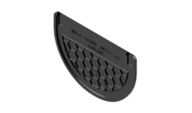 TESTATA PER CANALE EASYLINE PP/PPE L150 A100 NERO