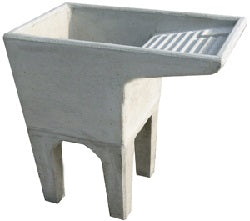 LAVANDINO IN CEMENTO CON GAMBE - PICCOLO dim. 75x43
