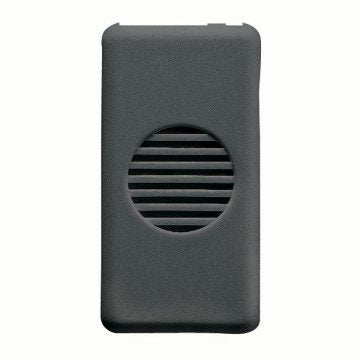 SUONERIA - 230V ac - 50Hz - 8VA - 80 dB A 1 METRO - 1 MODULO - SYSTEM BLACK - GEWISS NERO