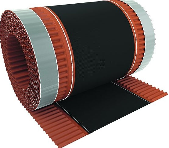 BANDA ADESIVA SOTTOCOLMO - ONDULAIR ADHESIVE 390 TERRACOTTA 5x0,39