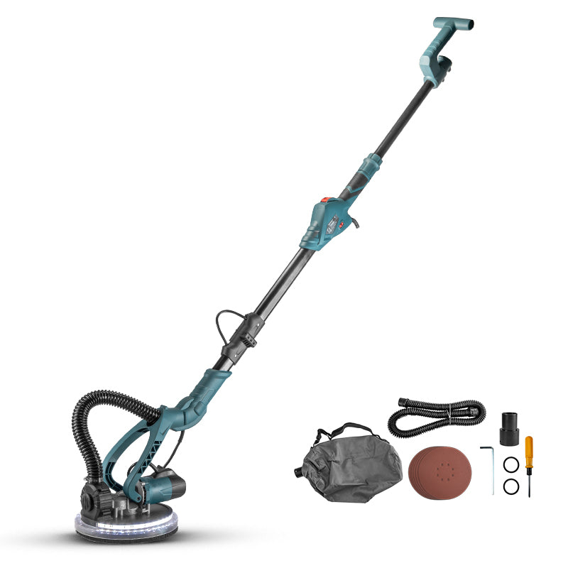 Levigatrice per muri a secco e cartongesso BORMANN BDS8010 750W, con sacco e aspirazione autonoma della polvere