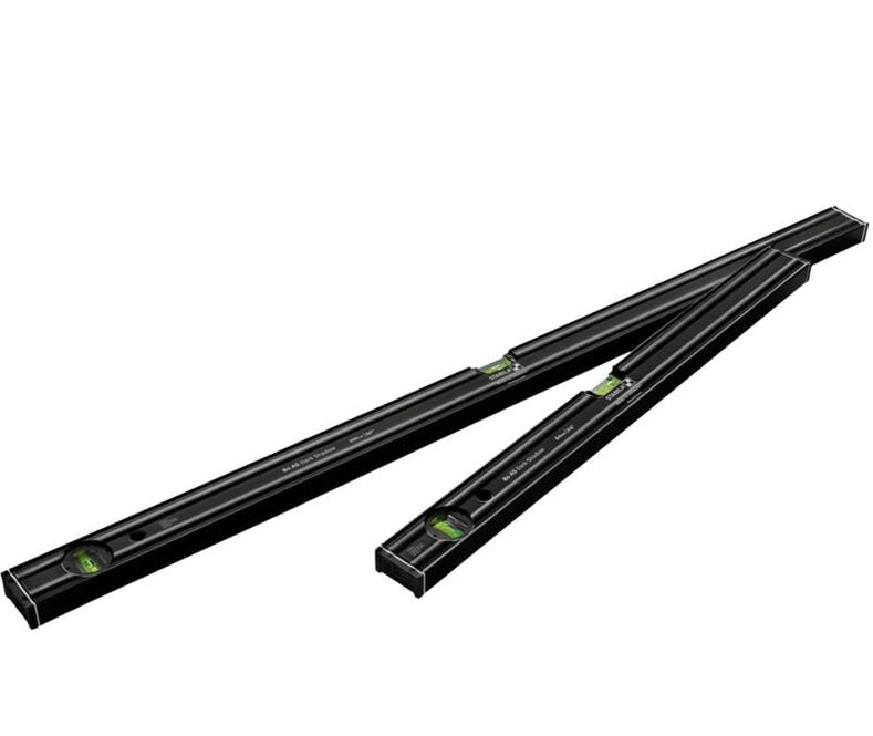 LIVELLA A BOLLA D'ARIA IN METALLO LEGGERO SET 60+100 DARK - STABILA - PROMO