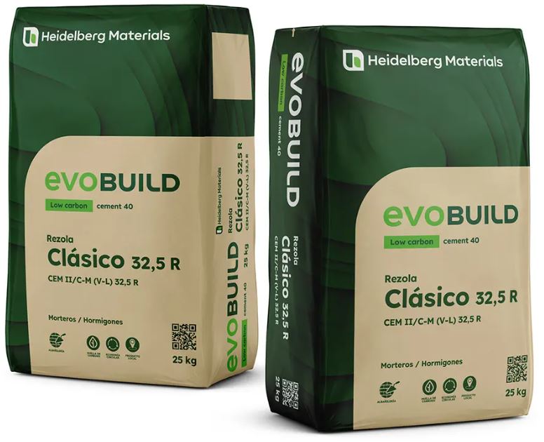 CEMENTO (25 KG.) EVOBUILD italcem. - sacchetto