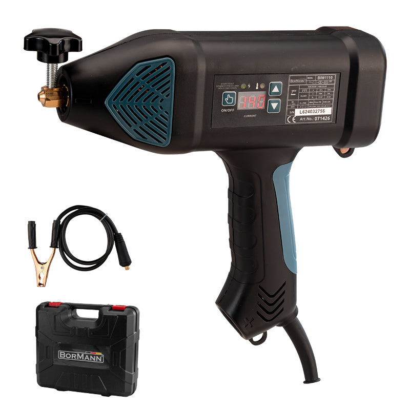 PISTOLA SALDATRICE PORTATILE  BORMAN INVERTER DISPLAY DIGITALE BIW1110