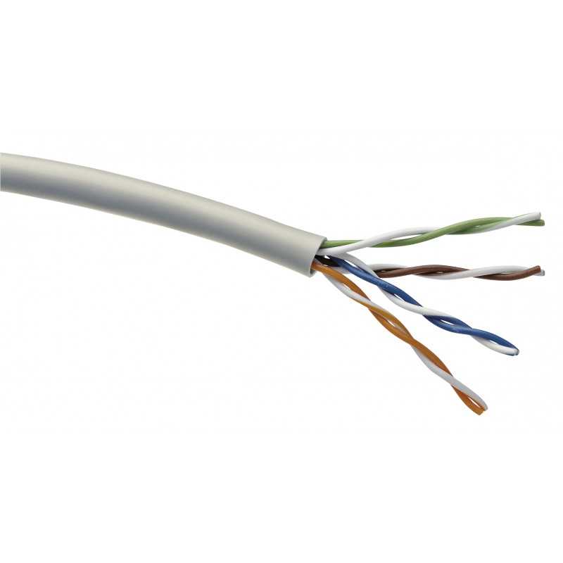CAVO DATI LAN UTP CU CAT5E 4X2XAWG24 PVC - PREZZO AL MT