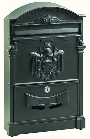 CASSETTE PER LETTERE VIGOR RESIDENCIA NERA ALLUM 26x9x41H