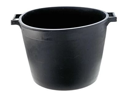 MASTELLOTTO PER EDILIZIA TONDO IN PLASTICA 40/45 L