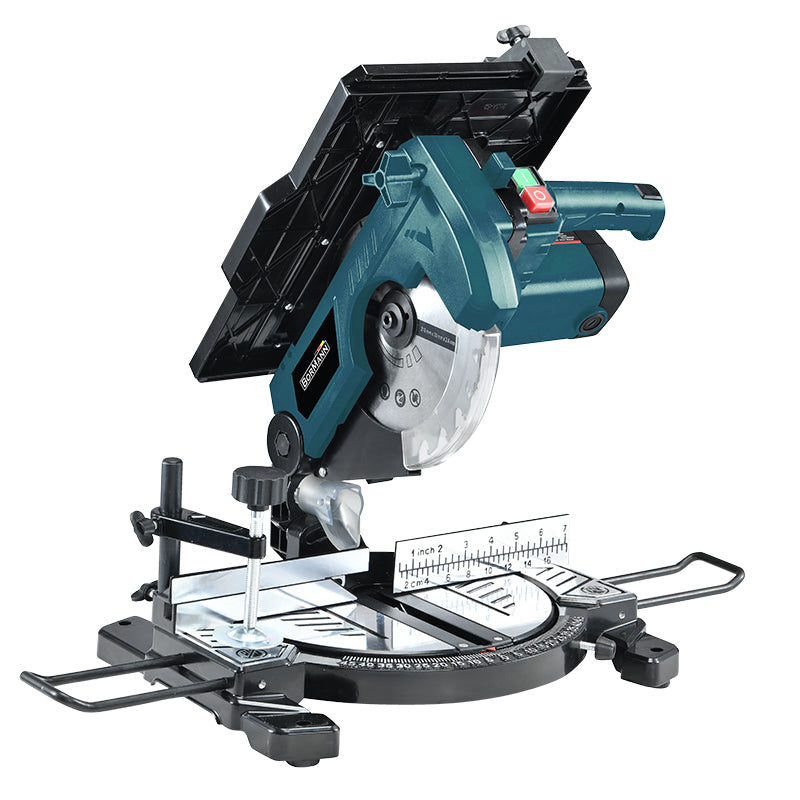 BORMANN BDX2150 Troncatrice da banco 2 attività 1200W, F210mm, guida laser