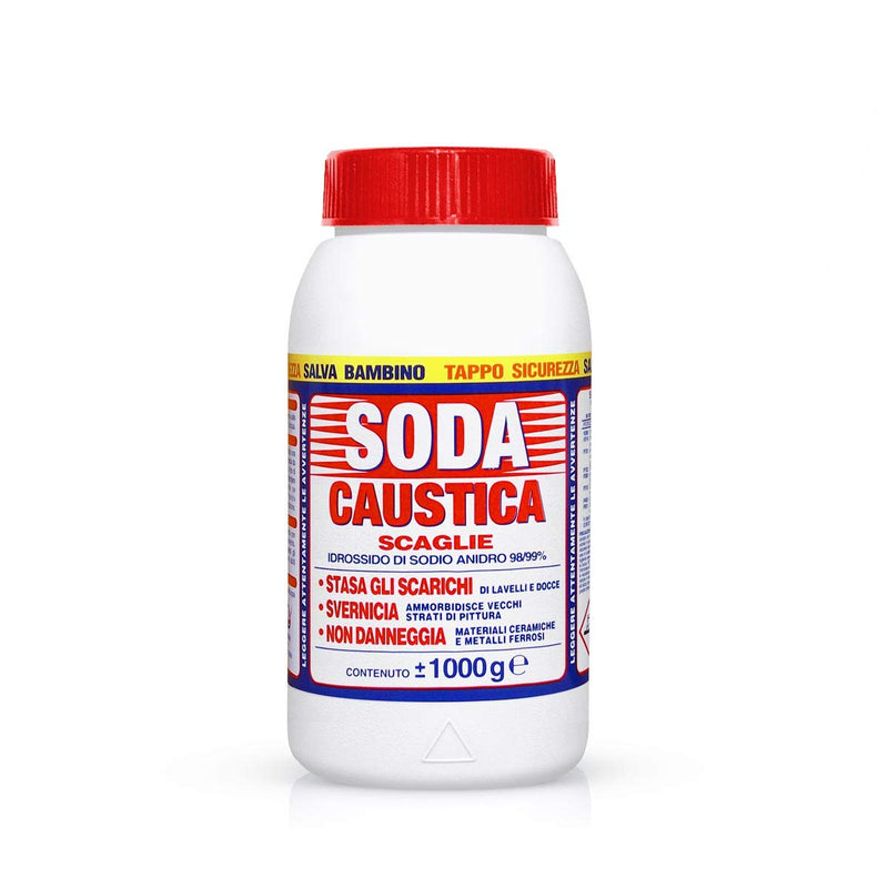 SODA CAUSTICA IN SCAGLIE - 1 KG