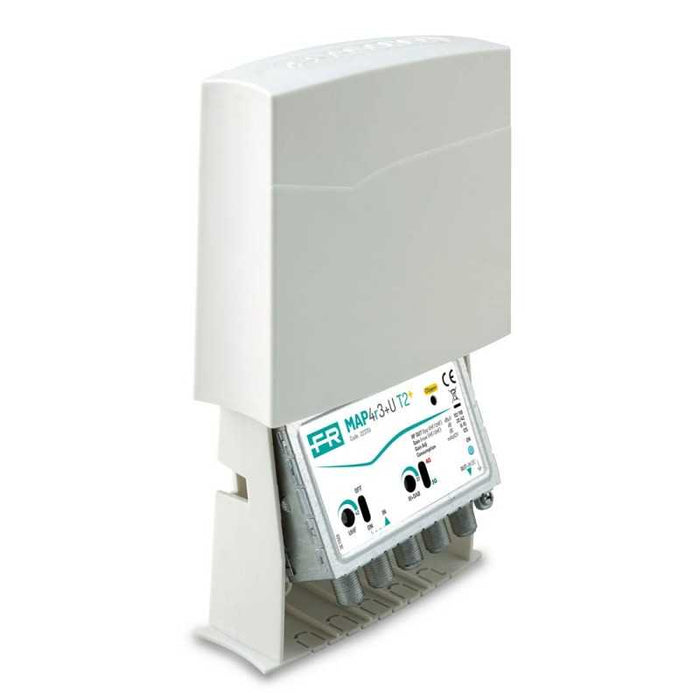 AMPLIFICATORE A 3 INGRESSI MAP4R3UU T2+ AMP3I 3+DAB,U,U 22/40DB+