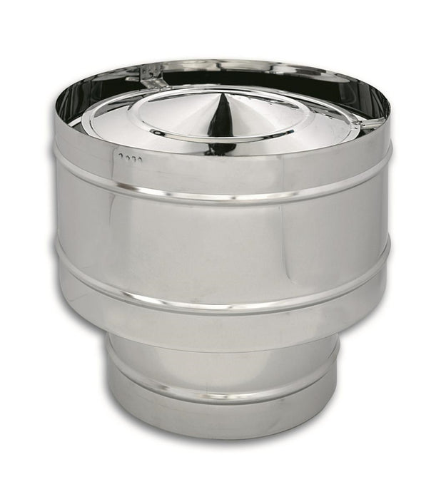 CAPPELLO ANTIVENTO D130 ACC/IN 5/10 AISI 304