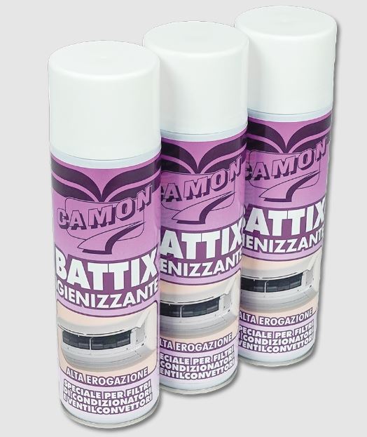 BATTIX BOMBOLA - SPRAY IGIENIZZANTE PER CLIMA E ALETTE - 500 ML