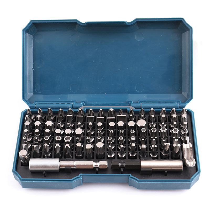 SET DI PUNTE E ADATTATORE, IN ACCIAIO, 100 PZ - BHT1600